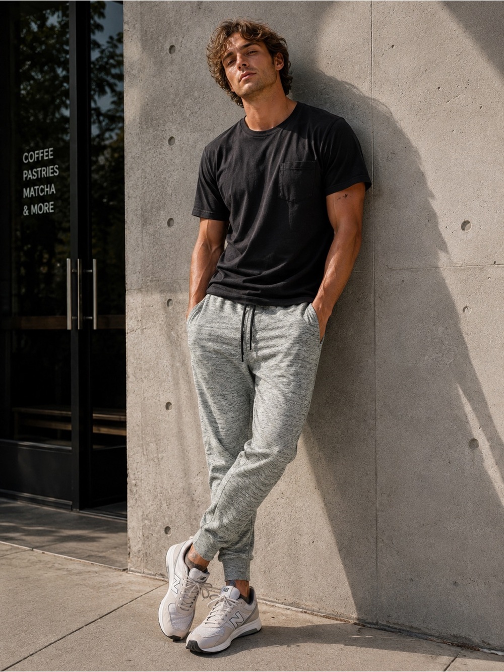 Zella Pyrite Slim Fit Joggers Green Melange S